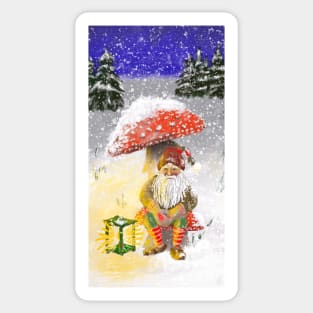 Little Snow Shower Sticker